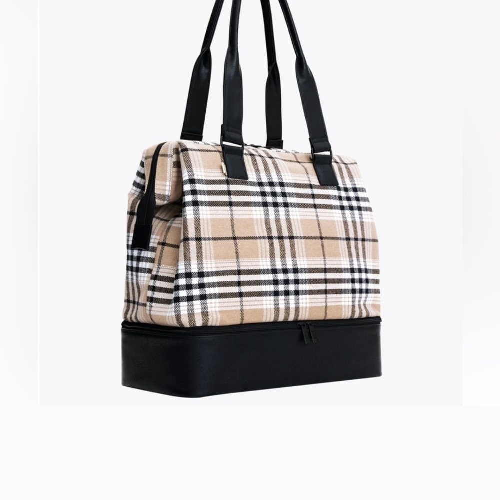 BEIS Plaid Mini Weekender Limited Edition NWOT
